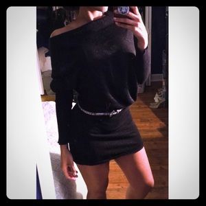 Long Sleeve Dress with Belt